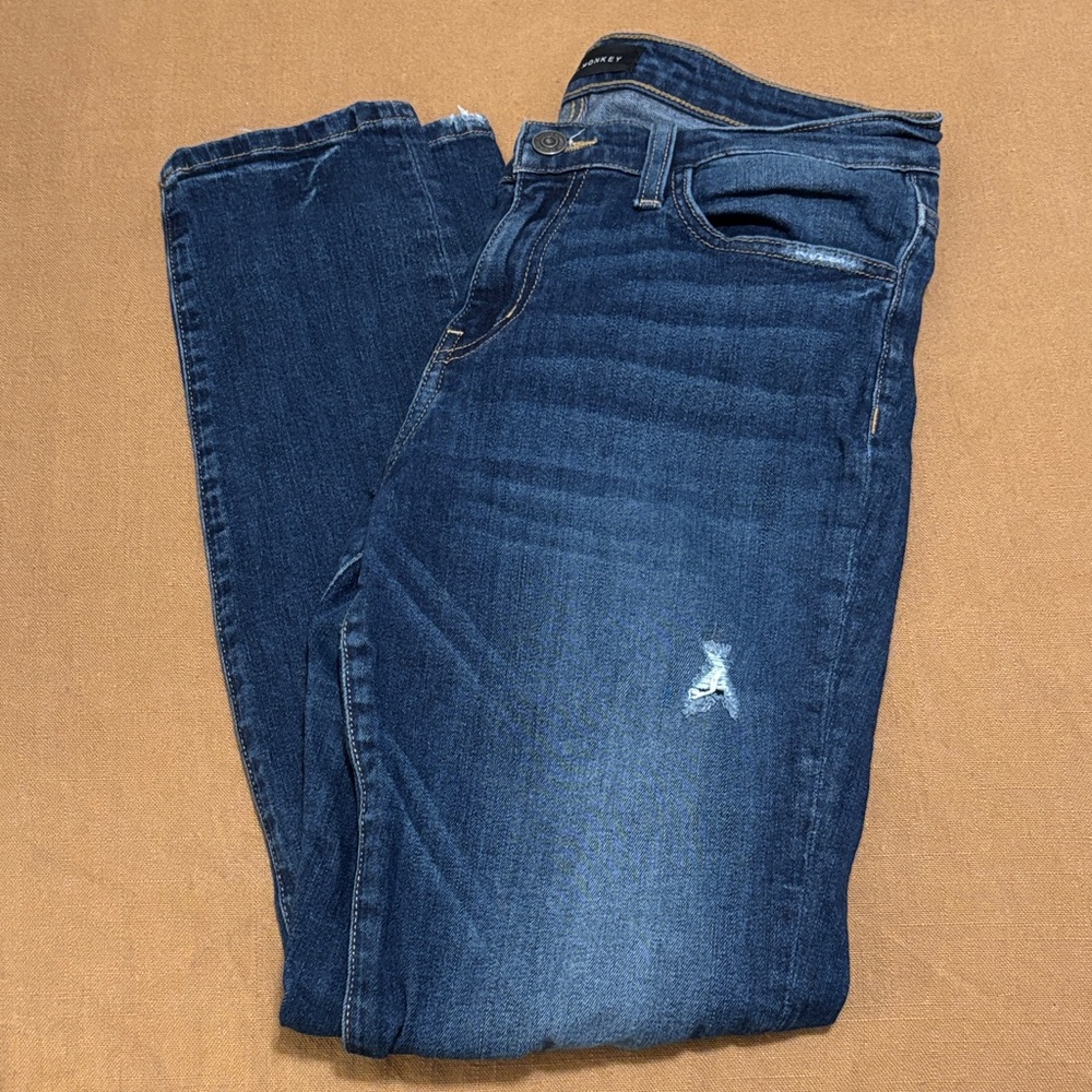 Flying Monkey Dark Blue Skinny Jeans